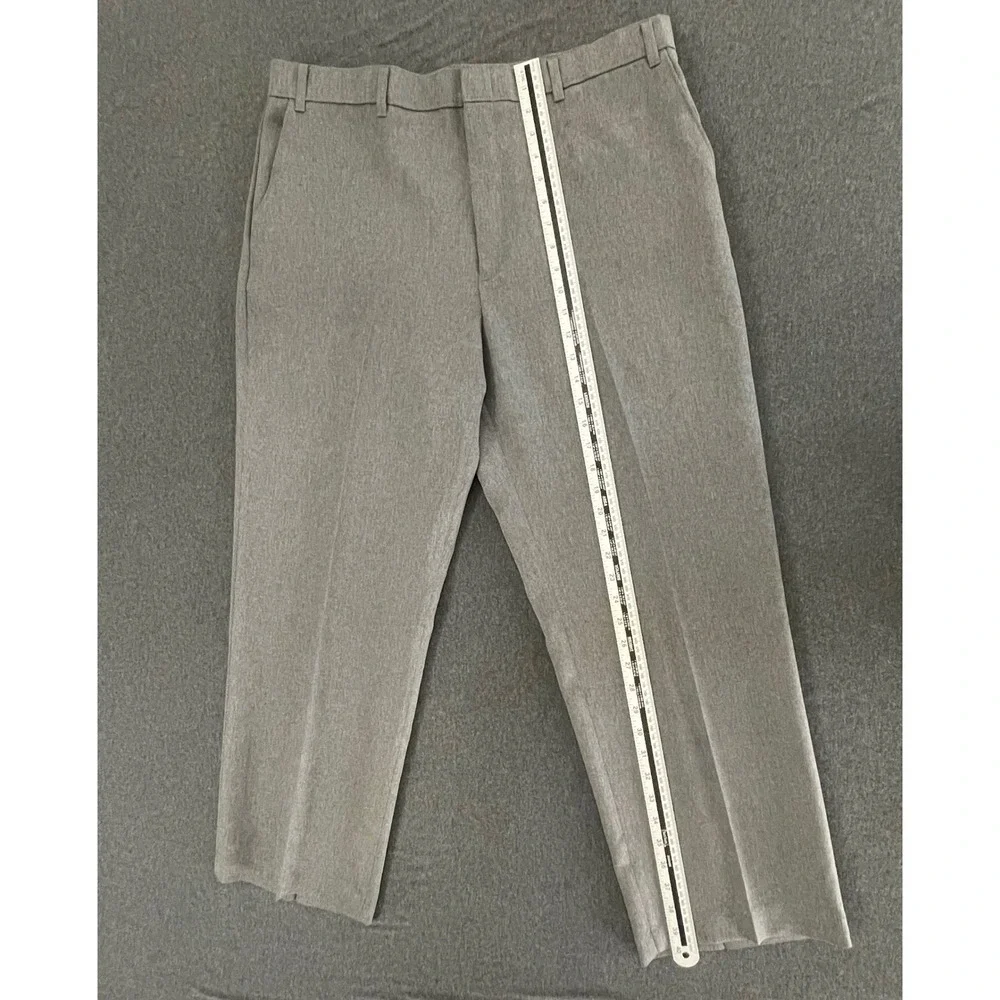 Vintage Levi's‎ Action Slacks Gray Dacron Polyester Dress Pants W38 L29